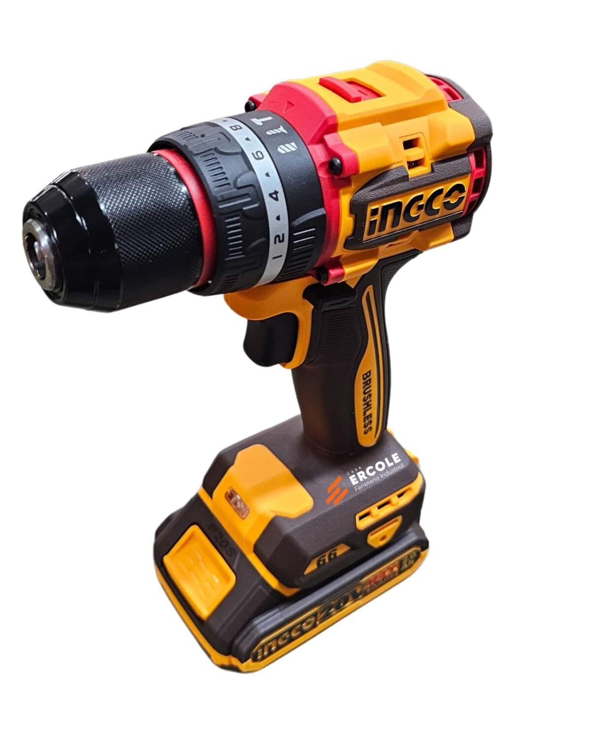 INGCO - TALADRO-ATORNILLADOR-PERCUTOR 20V / CIDLI20668-4 - Imagen 1