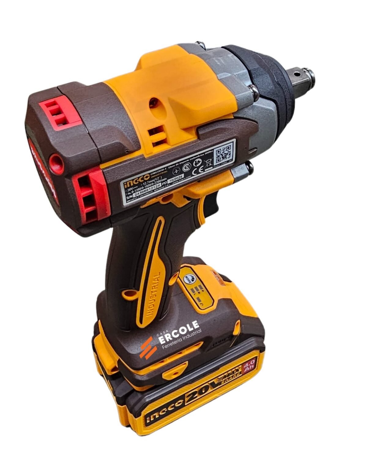 INGCO - LLAVE DE IMPACTO 20V / CIWLI2050-4 - Imagen 2