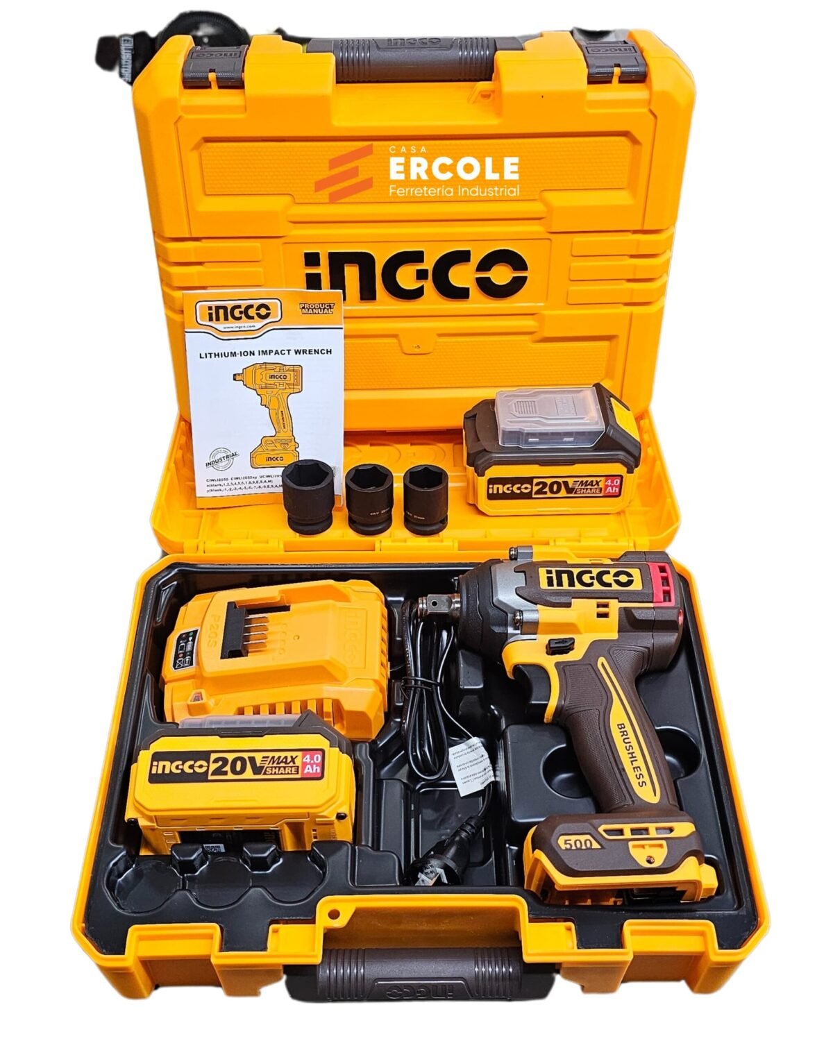 INGCO - LLAVE DE IMPACTO 20V / CIWLI2050-4 - Imagen 4