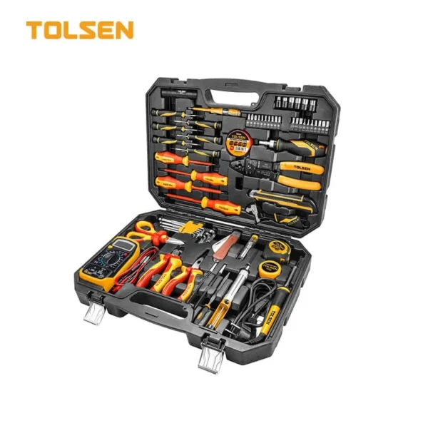 TOLSEN - JGO HERRAM ELECTRIC (IND) 66 PIEZAS