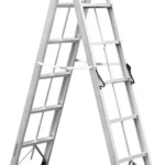 ESCALERA ALUMINIO 5 ESCALONES ULTRACOMPACTA - MIYAWA