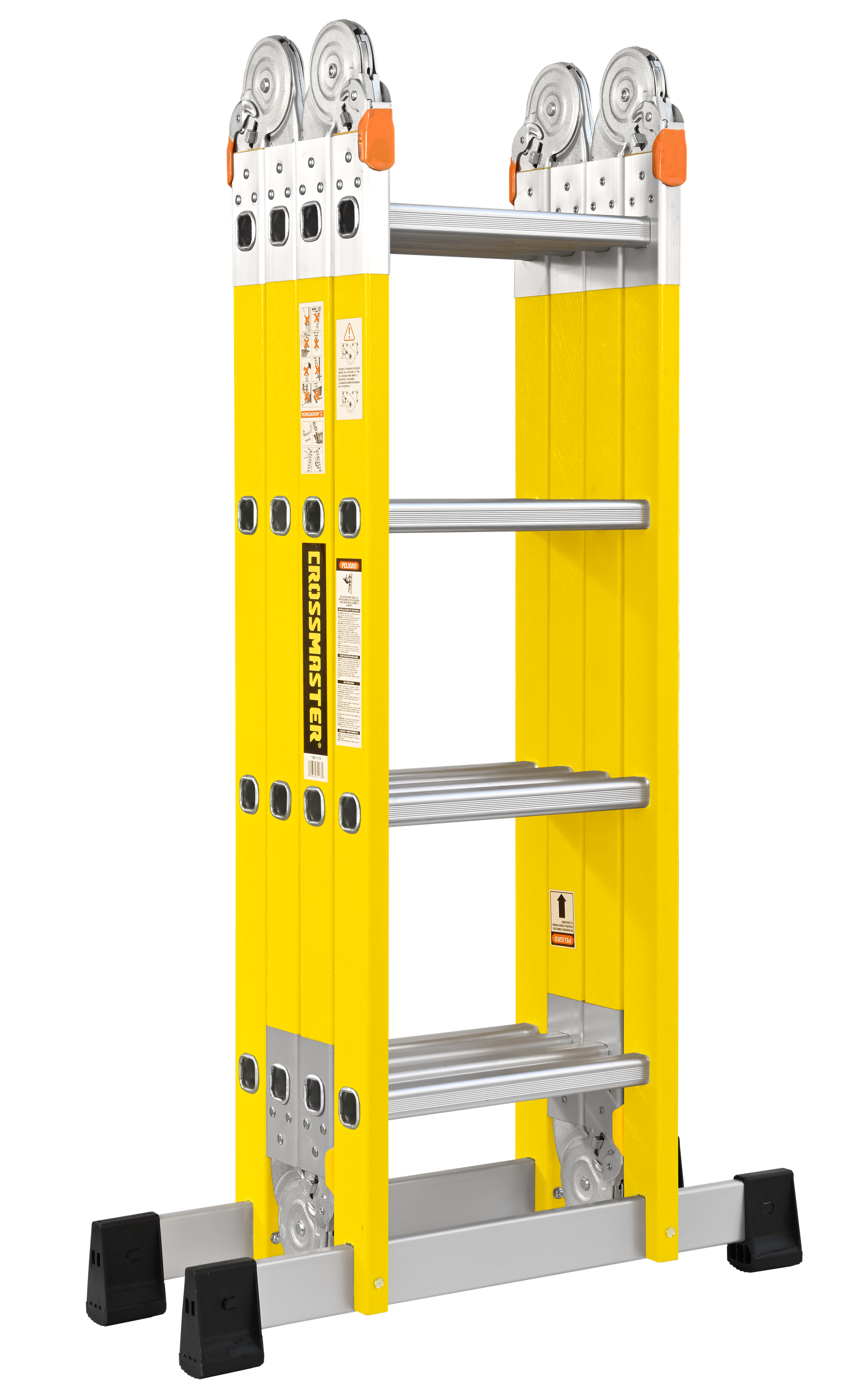 Escalera multifuncion Fiberglass dielectrica 4x4
