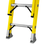 Escalera Extensible Fibra De Vidrio 2x14 Peldaños 436/772 Cm - Imagen 2